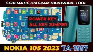 Nokia 105 TA-1557 power key & All Keypad Not working Solution | Schematic Diagram | DMR Solution