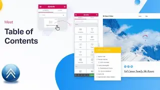 Elementor Tutorial  How to create a sideline table of content in elementor