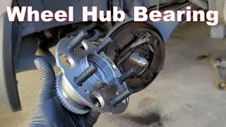 How to Replace Rear Wheel Bearing & Hub Assembly Honda