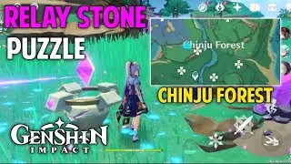 Chinju forest inazuma relay stone puzzle genshin impact