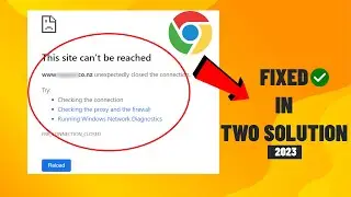 (FIXED) This site cant be reached in windows 10/11 | easy fix | 2023