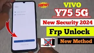 Vivo Y75 5g Frp Bypass Android 13/14 Update | Vivo Y75 5g (V2142) Google Account Unlock Without Pc |