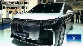 Is Lantu the King of Luxury MPVs? Dual Body Color | New Voyah Lantu Dreamer PHRV MPV 2025