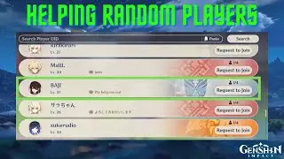 Helping Random Players in Genshin Impact