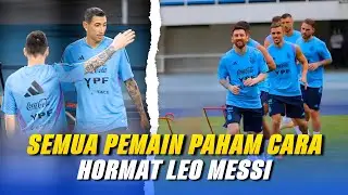 FOLLOW MESSI'S INSTRUCTIONS!!, How Messi Becomes a Mentor for Argentinian Players During Training