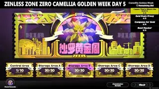 Zenless Zone Zero Camellia Golden Week New 1.1 Event Day 5 Gameplay Guide