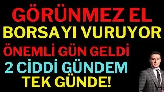 Görünmez EL Borsayı Vuruyor! Borsada Önemli Gün, Borsa, Dolar, Altın