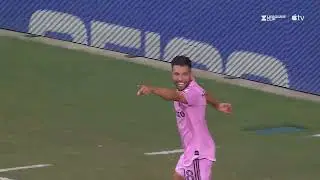 Jordi Alba gets behind the defense for his first Inter Miami goal!