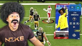 They Put Leon Sandcastle into the Game.. MAXED OUT SPEED! Madden 23