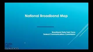 Webinar on FCC Broadband Mapping Process