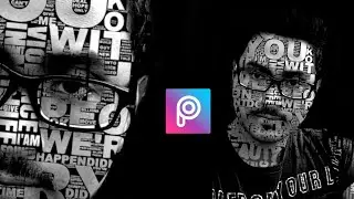 PicsArt Photo Editing| Edit Typography (Face Text Effect) 2020 | PicsArt Editing