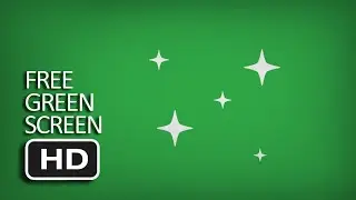 Free Green Screen - Cartoon Shine Effects