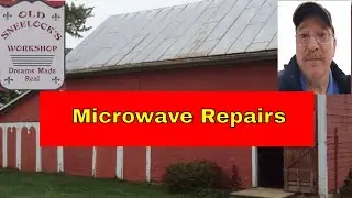 Microwave Repairs    Who Knows Why This Broke