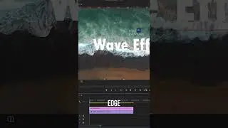 Create Cool Wave Text Animation in Premiere Pro in Under Minute 