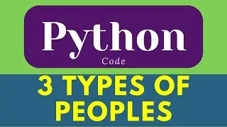3 types of people | 3 types of python programmers  | learn python | python shorts 