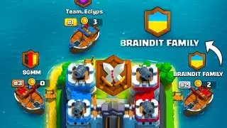 НАЧАЛ ВОЙНУ C КЛАНОМ "TheBrainDit", КЛАНОВЫЕ ВОЙНЫ Клеш Рояль Clash Royale
