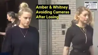 Amber Heard's 'Walk Of Shame' Leaving Court After Devastating Loss