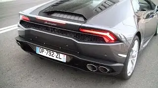 Lamborghini Huracán V10 Revving & Accelerating!