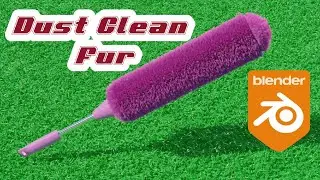 Blender Tutorial Dust Clean Fur Modeling _ Particle system _ Hair