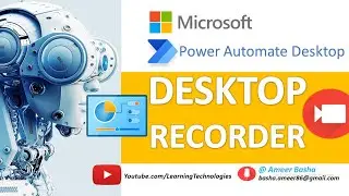 Power Automate Desktop : Desktop Recorder