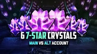 Opening 6 7-Star Crystals: Main VS Alt Account! #mcoc