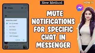 How to Mute Notifications for Specific Chat in Messenger 2024 | Skill Wave