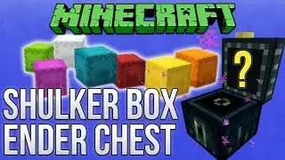 Minecraft 1.12: Shulker Box & Ender Chest Guide (Tutorial)