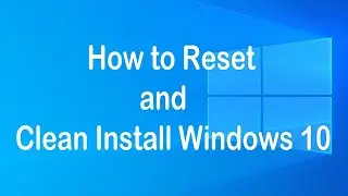 How to Clean and Format Install Windows 10:  (FIX)