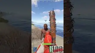 RUST. Битой по лицу, за просто так!