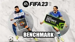 FIFA 23 | Geforce GTX 1060 6GB + Ryzen 5 3600 | 1080p Benchmark