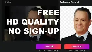 How to remove background from photos for free HD quality 2024?