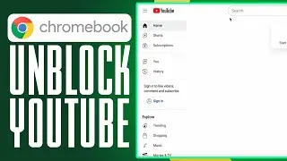 How To Unblock YouTube On School Chromebook (2024) Simple Tutorial