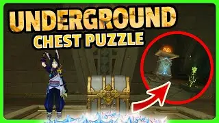 UNDERGROUND Luxurious chest in Wounded Shin Valley| Genshin Impact