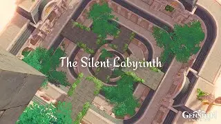 The Silent Labyrinth 🍃 || Genshin Serenitea Pot Design