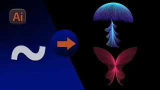 Create amazing designs with the Tilde key(~) in Illustrator | Adobe Illustrator hidden tricks.