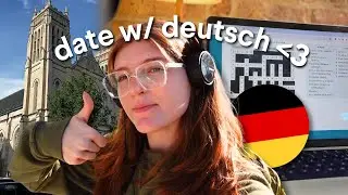 🇩🇪 study german & café hop with me in chicago ⋆ ˚｡୨୧˚｡⋆