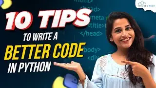 Python Programming:10 Tips to Write More Efficient Code