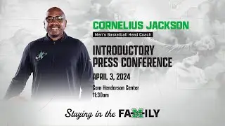 Cornelius Jackson Introductory Press Conference