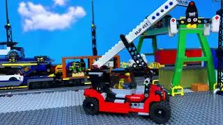 LEGO Cartoons about Cars and Trains. Cartoon Collection for Kids