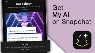 How to Get My AI on your Snapchat! [2023]