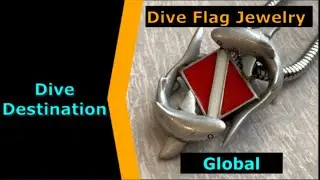 Dive Flag Jewelry - Dive Accessory Spotlight for Scuba.Digital The #1 Online Dive Show