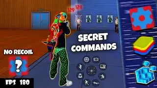 NEW Best 5 (Setedit Commands) For No Recoil👽FreeFire I PC & Mobile I Setting