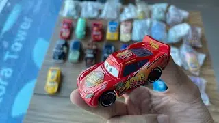 Looking for lighting McQueen unboxing | best of cars 2  | Mater | Chick hicks | #pixarcars #disney