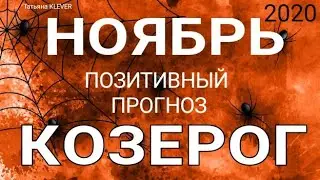 КОЗЕРОГ - НОЯБРЬ 2020. Важные события. Таро прогноз на Ленорман. Тароскоп