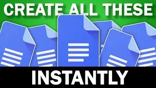 Use This Trick To Create Multiple Google Docs Instantly