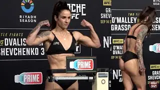 Norma Dumont Weighs in for Noche UFC 306