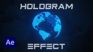 Hologram Effect in After Effects | After Effects Tutorial