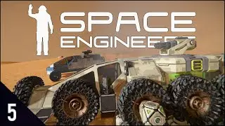 Space Engineers: Escape From Mars (Episode 5) - Becoming Scrap Pirates!