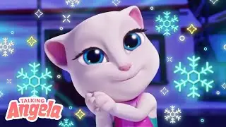 Angela’s Winter Magic! ✨❄️💫 Talking Angela (Shorts Combo)