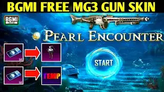 🔴Bgmi Free MG3 Gun Skin | Sea Pearl Hidden Event | Next Classic Crate Rewards
